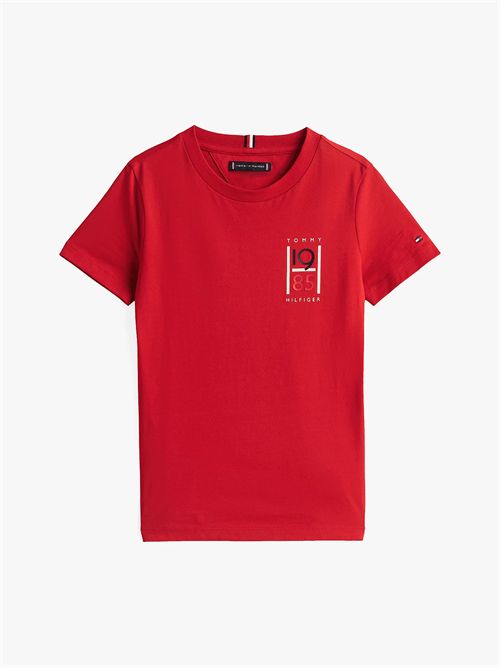 T-shirt rossa TOMMY HILFIGER | KB09536XLG